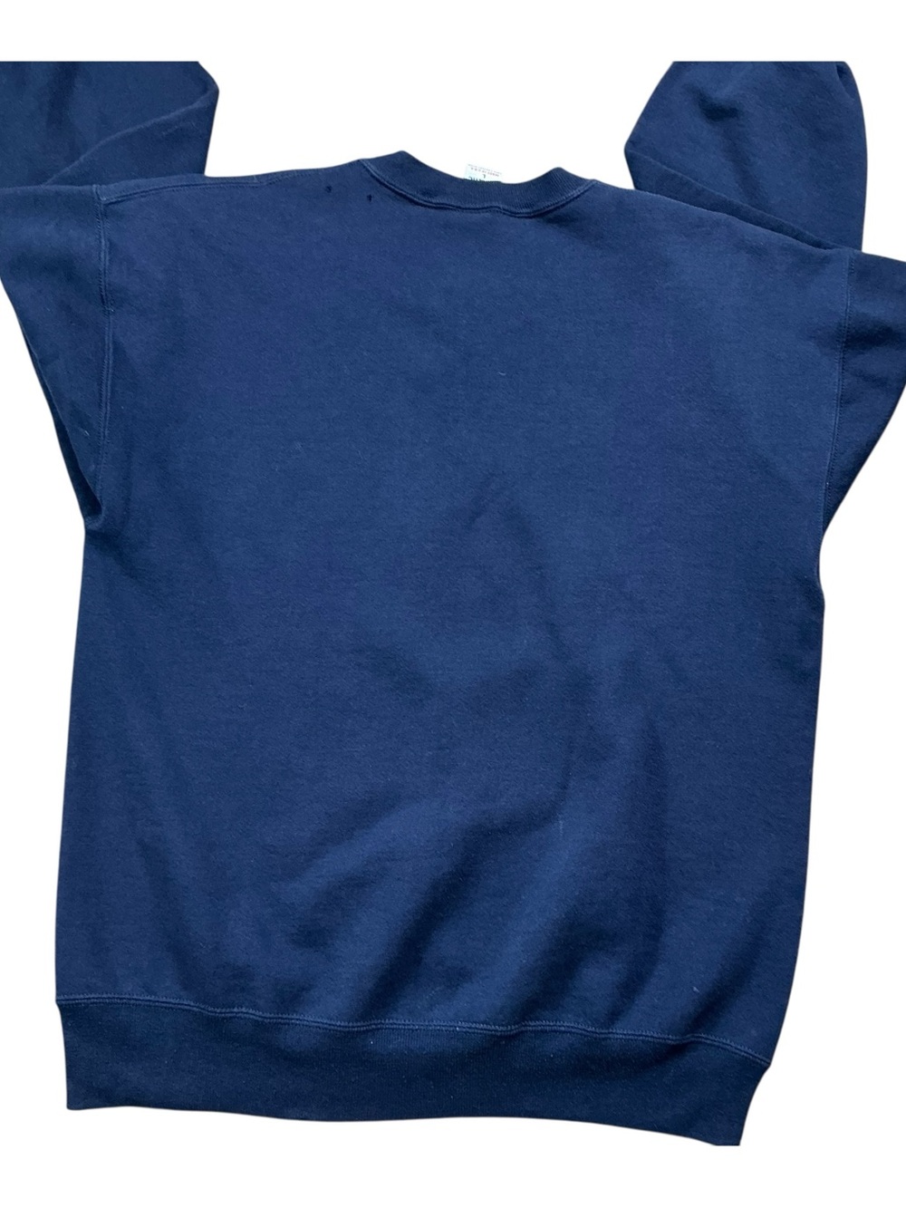 Vintage 90s Whitman College Russell Athletic Navy crewneck USA made size large - Picture 4 of 4